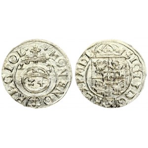 Poland 1/24 Thaler 1617 Bydgoszcz. Sigismund III Vasa (1587-1632). Obverse: Crowned shield. Reverse...