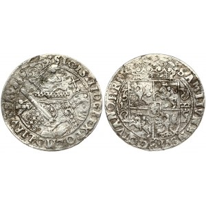 Poland 1 Ort 1622 Bydgoszcz. Sigismund III Vasa (1587-1632). Obverse: Crowned half-length figure right. Reverse...