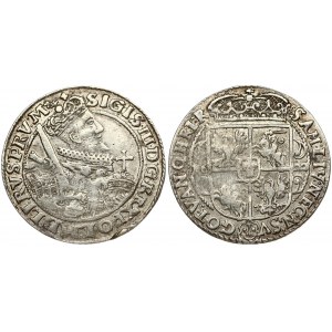 Poland 1 Ort 1622 Bydgoszcz. Sigismund III Vasa (1587-1632). Obverse: Crowned half-length figure right. Reverse...