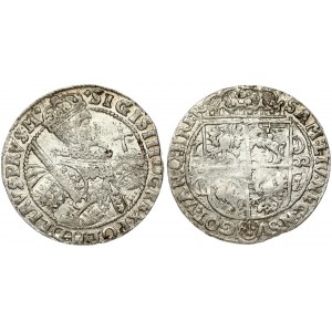 Poland 1 Ort 1622 Bydgoszcz. Sigismund III Vasa (1587-1632). Obverse: Crowned half-length figure right. Reverse...