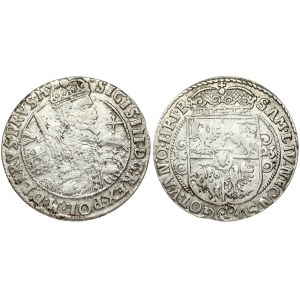 Poland 1 Ort 1623 Bydgoszcz. Sigismund III Vasa (1587-1632). Obverse: Crowned half-length figure right. Reverse...