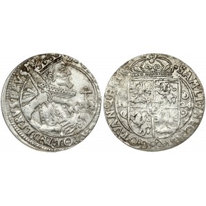 Poland 1 Ort 1624 Bydgoszcz. Sigismund III Vasa (1587-1632). Obverse: Crowned half-length figure right. Reverse...