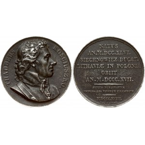 Poland Medal 19th century Tadeusz Kosciuszko - a copy of the medal; most probably made in the Białogon steelworks...
