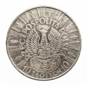 Polska, II Rzeczpospolita (1918-1939), 10 złotych 1934, Piłsudski - Strzelecki