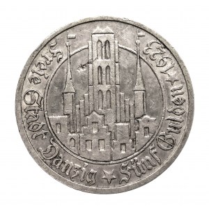 Wolne Miasto Gdańsk, 5 guldenów 1923, Ultrecht