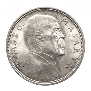 Czechosłowacja, Pierwsza Republika (1919 - 1938), 10 koron 1928, 10-lecie niepodległości - Masaryk