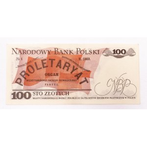 Polska, PRL (1944 - 1989), 100 ZŁOTYCH 17.05.1976, seria BG.