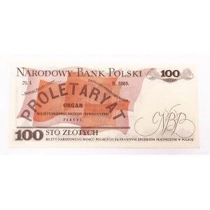 Polska, PRL (1944 - 1989), 100 ZŁOTYCH 17.05.1976, seria BY.