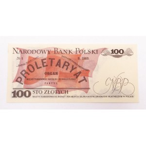 Polska, PRL (1944 - 1989), 100 ZŁOTYCH 1.06.1979, seria FW.