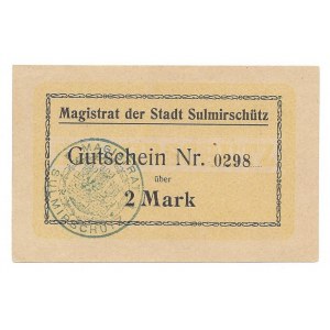 Wielkopolska - Sulmierzyce /SULMIRSCHÜTZ / - 2 marki (1914)