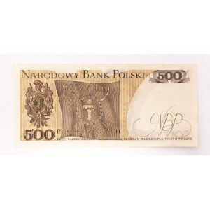 Polska, PRL (1944 - 1989), 500 ZŁOTYCH 15.06.1976, seria AK.