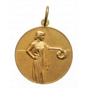 II Rzeczpospolita Polska (1918-1939), medal I miejsce 1 Sok. Bieg Narciarski 10. II. 1929