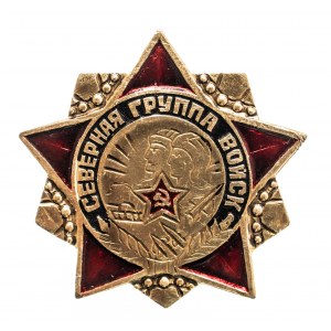 Rosja, ZSRR (1922-1991), odznaka Północnej Grupy Wojsk Armii Radzieckiej w Legnicy 1945-1993