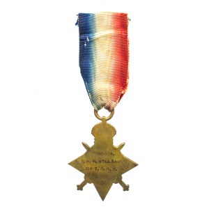 Wielka Brytania, medal Gwiazda (Star) 1914-15