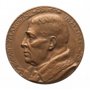 II Rzeczpospolita Polska (1918-1939), medal Roman Żelazowski 1924 (J. Wysocki)