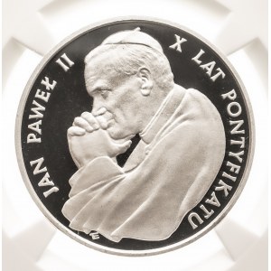 Polska, PRL (1944-1989), 10000 złotych 1988, Jan Paweł II