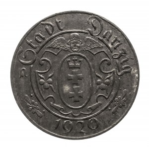 Wolne Miasto Gdańsk, 10 fenigów 1920, Gdańsk, 57 perełek