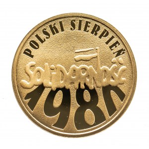 Polska, Rzeczpospolita od 1989 roku, 30 złotych 2010, Sierpień 1980.