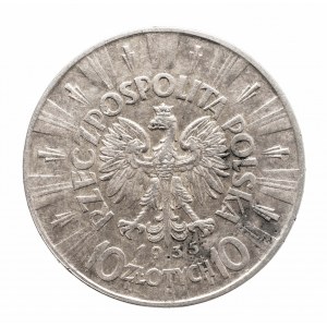 Polska, II Rzeczpospolita (1918-1939), 10 złotych 1935, Warszawa.