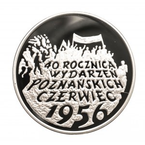 Polska, Rzeczpospolita od 1989 roku, 10 złotych 1996, 40. Rocznica Wydarzeń Poznańskich.