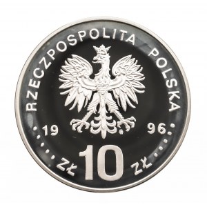 Polska, Rzeczpospolita od 1989 roku, 10 złotych 1996, 40. Rocznica Wydarzeń Poznańskich.