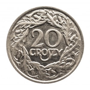 Polska, II Rzeczpospolita (1918-1939), 20 groszy 1923.