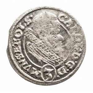 Śląsk, Księstwo Oleśnickie, Karol II (1587 - 1617), 3 krajcary 1614, Oleśnica.