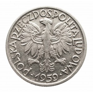 Polska, PRL (1944-1989), 2 złote 1959 Jagody, Warszawa