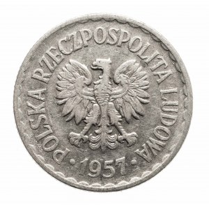 Polska, PRL (1944-1989), 1 złoty 1957