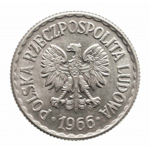 Polska, PRL (1944-1989), 1 złoty 1966