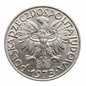 Polska, PRL (1944-1989), 5 złotych 1973 Rybak
