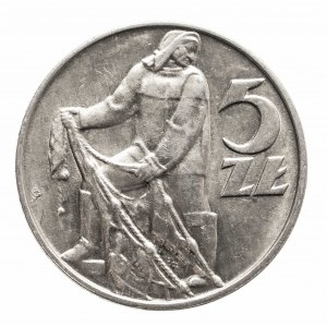 Polska, PRL (1944-1989), 5 złotych 1974 Rybak