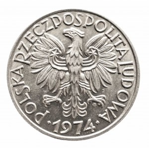 Polska, PRL (1944-1989), 5 złotych 1974 Rybak