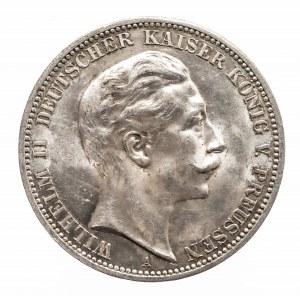 Niemcy, Cesarstwo Niemieckie (1871-1918), Prusy, Wilhelm II 1888-1918, 3 marki 1912 A, Berlin