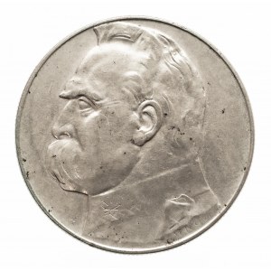 Polen, Zweite Republik (1918-1939), 10 Zloty 1937 Piłsudski, Warschau