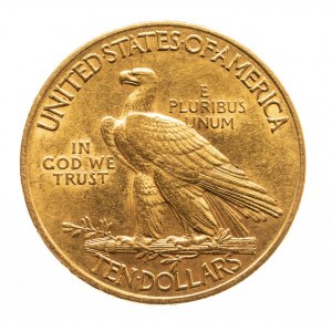 Stany Zjednoczone Ameryki (USA), 10 dolarów 1911, Filadelfia, typ Indian Head