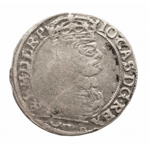 Polsko, Jan II Kazimír (1648-1668), šestipence 1661 N G, Poznaň.