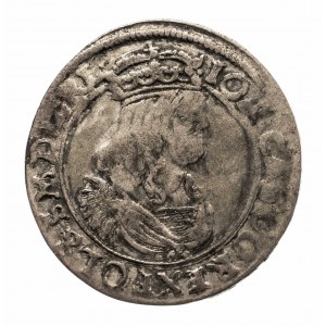 Poland, John II Casimir (1648-1668), sixpence 1663 A T, Bydgoszcz.