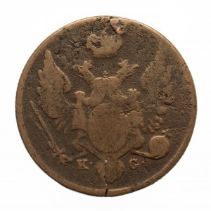 Poľské kráľovstvo, Mikuláš I. (1825-1855), 3 poľské groše 1834 KG, Varšava.