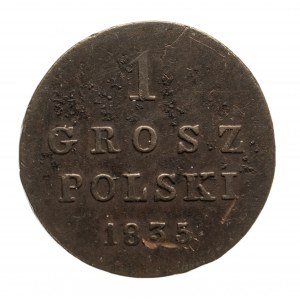 Poľské kráľovstvo, Mikuláš I. (1825-1855), 1 poľský groš 1835 I.P., Varšava