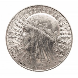 Polska, II Rzeczpospolita (1918-1939), 10 złotych Kobieta 1932, Warszawa.