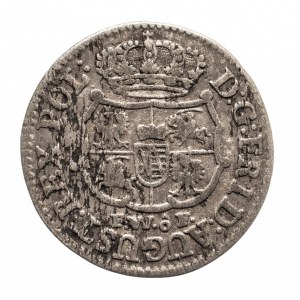 Poľsko, August III Sas (1733-1763), 1/24 thaler 1741 FWóF, Drážďany