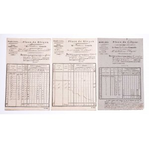 Twierdza Głogów - oryginalne dokumenty aprowizacyjne Wielkiej Armii Napoleońskiej 1813-1814