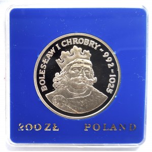 Polska, PRL (1944-1989), 200 złotych 1980, Bolesław I Chrobry