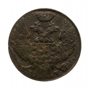Ruské rozdělení, Mikuláš I. (1825-1855), 1 penny 1839 MW, Varšava, rok tečka