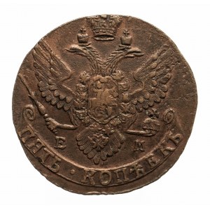 Rosja, Katarzyna II (1762-1796), 5 kopiejek 1790 EM