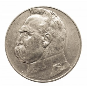 Polska, II Rzeczpospolira (1918-1939, 10 złotych 1934 Piłsudski, Warszawa