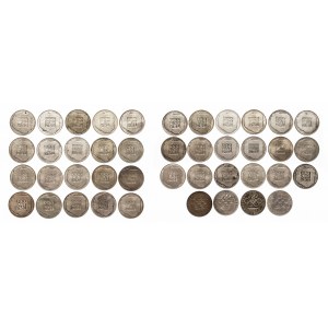 Polska, PRL (1944-1989), zestaw monet 200 złotych 1974 / 1976 ( 42 szt. )