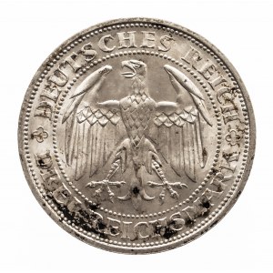 Niemcy, Republika Weimarska (1918-1933), 3 marki 1929 E, 1000-lecie Miśni, Muldenhütten
