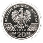 Poland, Republic since 1989, 20 gold 2015, Honeybee